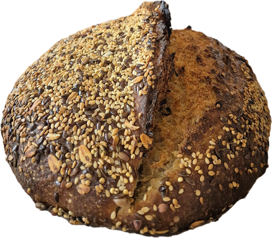 Surdeigsbrød m/frøtopping 850g