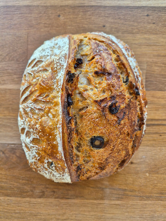 Olivenbrød (surdeig) 850g